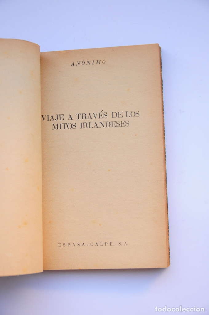 Libros: Viaje a trav&eacute;s de los mitos irlandeses - AN&Oacute;NIMO - Foto 3