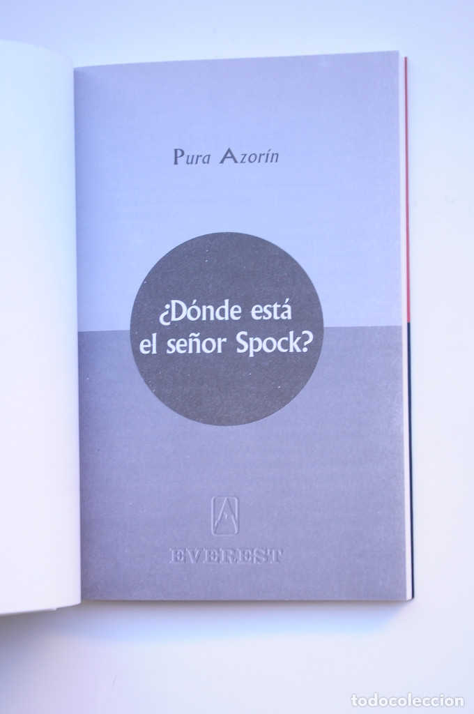 Libros: &iquest;D&oacute;nde est&aacute; el Sr. Spock? - AZOR&Iacute;N, Pura - Foto 2
