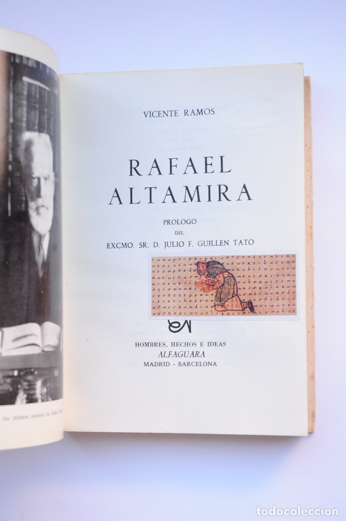 Libros: Rafael Altamira - RAMOS, Vicente - Foto 2