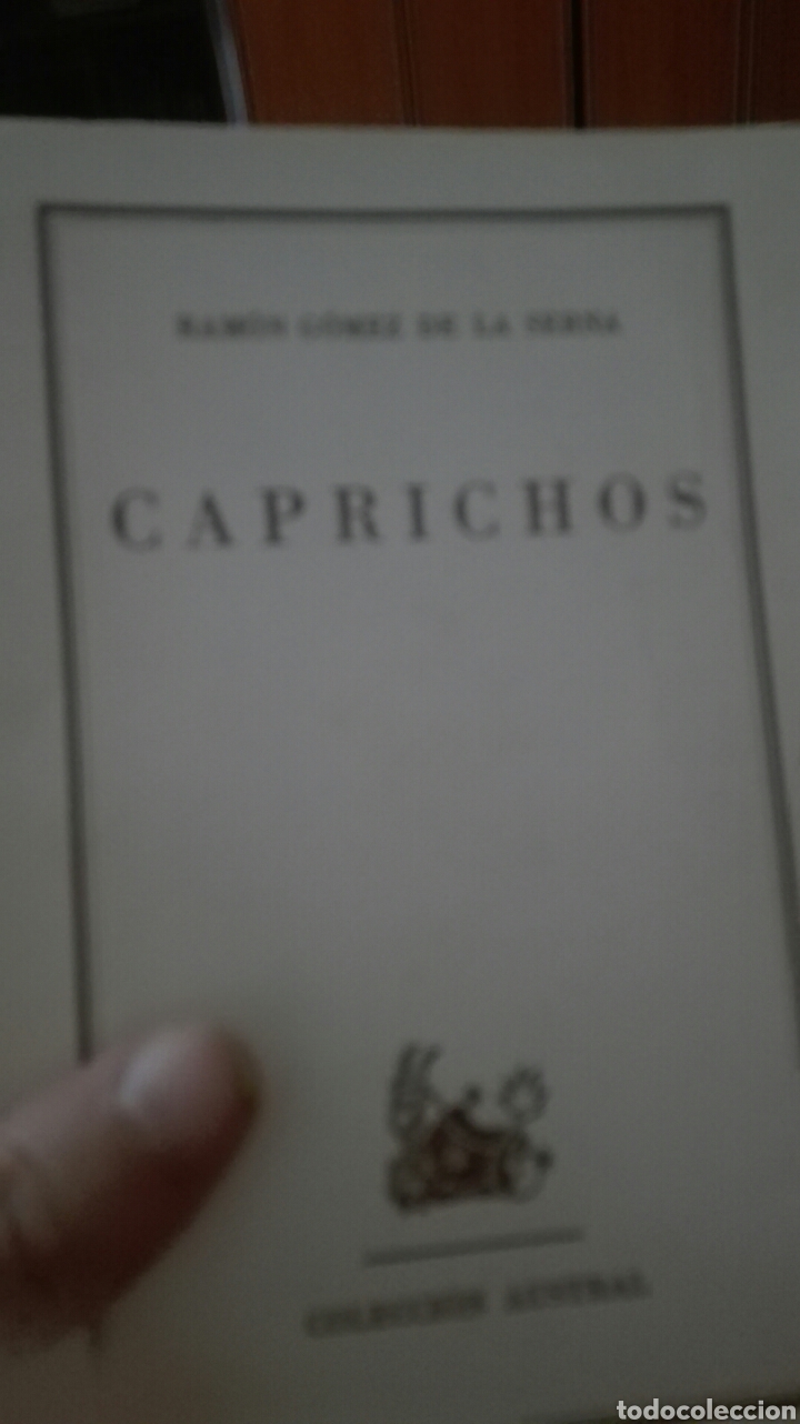 Libros: Ram&oacute;n G&oacute;mez de la Serna caprichos - Foto 1