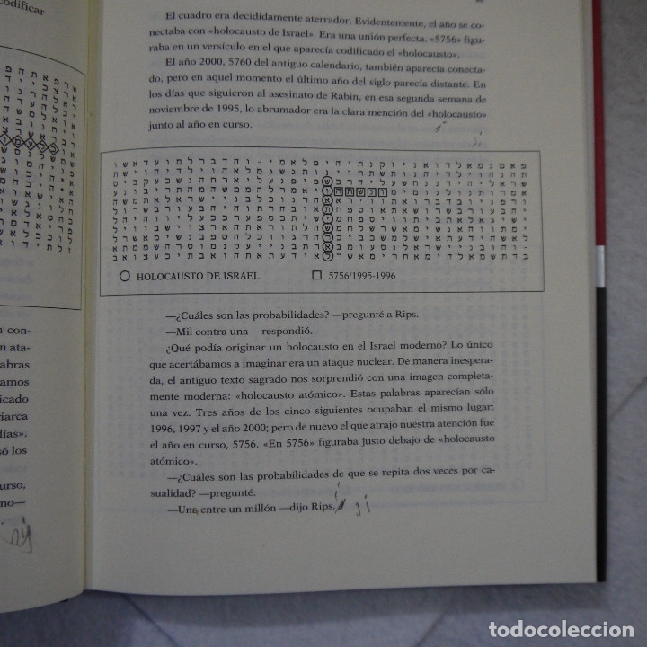 Libros: EL C&Oacute;DIGO SECRETO DE LA BIBLIA - MICHAEL DROSNIN - PLANETA - 2005 - Foto 5