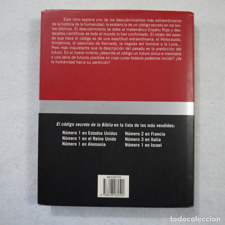 Libros: EL C&Oacute;DIGO SECRETO DE LA BIBLIA - MICHAEL DROSNIN - PLANETA - 2005 - Foto 6