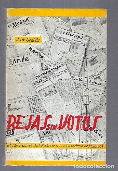 Libros: REJAS SIN VOTOS - GRATTIS, J. DE - Foto 8