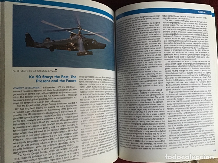 Libros: Ka-50 Helic&oacute;pteros de combate. Polygon. Mosc&uacute; 1997 - Foto 5