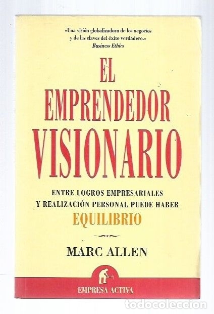 Libros: EMPRENDEDOR VISIONARIO - EL - ALLEN, MARC - Foto 3