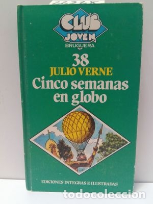 Libros: CINCO SEMANAS EN GLOBO - VERNE, JULES - Foto 1