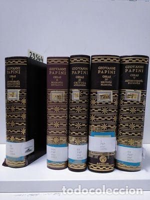 Libros: OBRAS (5 TOMOS) - PAPINI, GIOVANNI - Foto 1