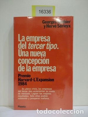Livros em segunda m&atilde;o: LA EMPRESA DEL TERCER TIPO. UNA NUEVA CONCEPCI&Oacute;N DE LA EMPRESA - ARCHIER, GEORGES