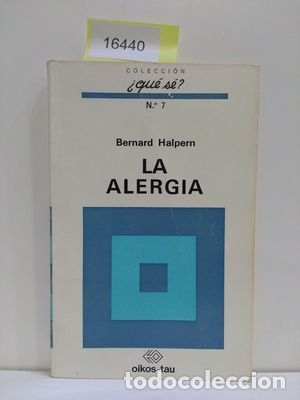 Libros: LA ALERGIA - HALPERN, BERNARD - Foto 1