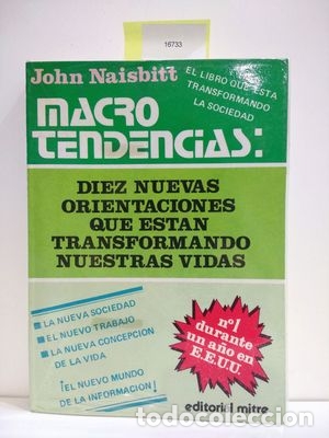 Libros: MACROTENDENCIAS - NAISBITT, JOHN - Foto 1