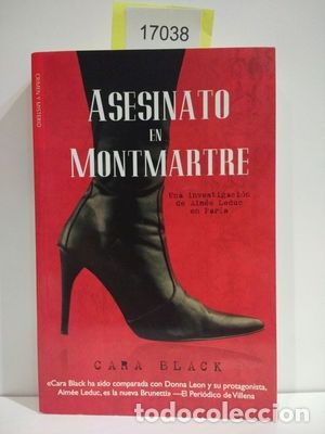 Libros: ASESINATO EN MONTMARTRE - BLACK, CARA - Foto 1