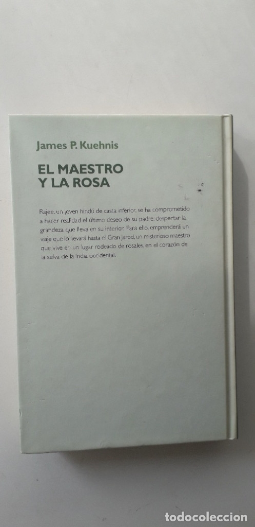 Libros: El maestro y la rosa. - James P. Kuehnis - Foto 2