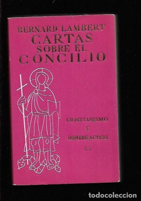 Libros: CARTAS SOBRE EL CONCILIO - LAMBERT, BERNARD - Foto 3