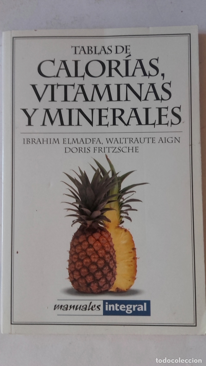 Libros: Tablas de calor&iacute;as, vitaminas y minerales - VVAA - Foto 1