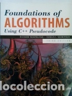 Libros: Foundations of Algorithms Using C++ Pseudocode - Richard Neapolitan and Naimipour Kumarrs - Foto 1