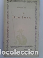 Libros: Don Juan. Comedia en cinco actos - Moli&eacute;re - Foto 1