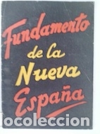 Libros: Fundamento de la nueva Espa&ntilde;a - Foto 1