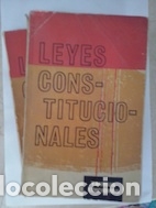 Libros: Leyes constitucionales (Tomos 1 y 2) - Foto 1