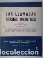Libri di seconda mano: Las llamadas afasias infantiles - Julio Bernaldo de Quir&oacute;s (direcci&oacute;n)