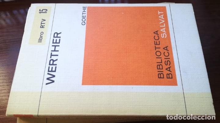 Libri di seconda mano: WERTHER - GOETHE - RTV 15	BIBLIOTECA BASICA SALVAT