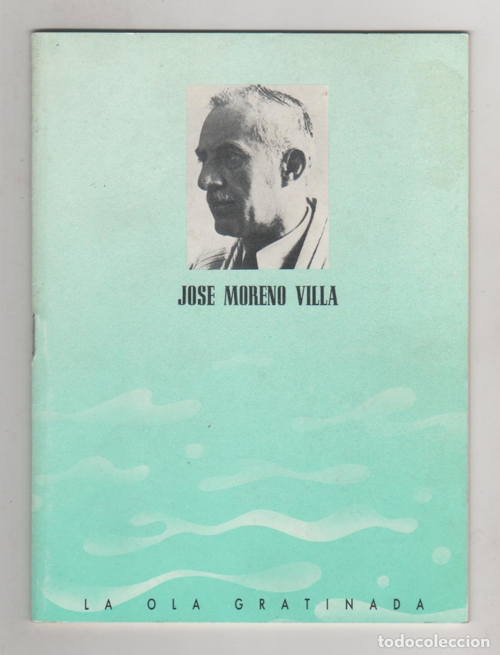 Libros: Jos&eacute; Moreno Villa. - Foto 1
