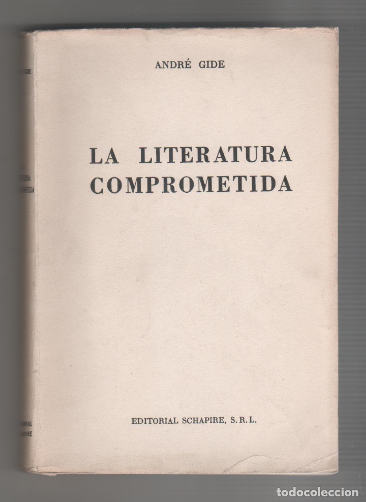 Libros: La literatura comprometida. - GIDE, Andr&eacute;: - Foto 1