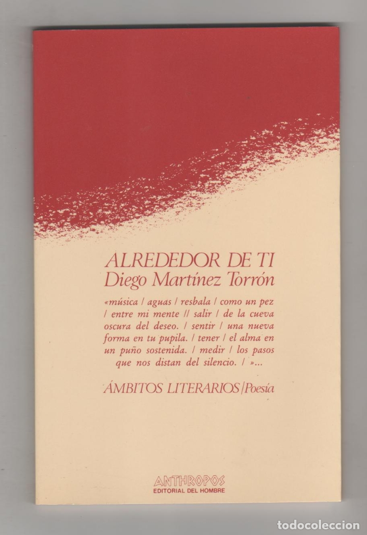 Libros: Alrededor de t&iacute;. - MART&Iacute;NEZ TORR&Oacute;N, Diego: - Foto 1
