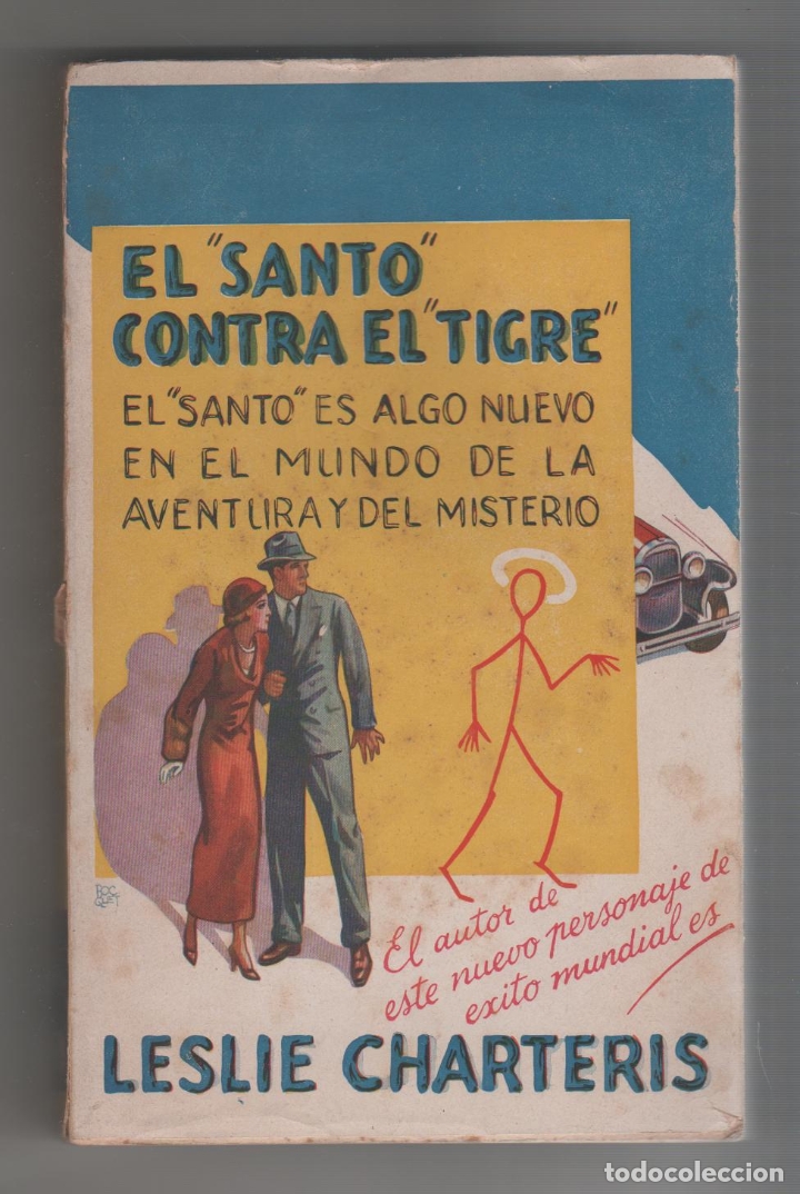 Libros: El &rdquo;Santo&rdquo; contra el &rdquo;Tigre&rdquo;. - CHARTERIS, Leslie: - Foto 1