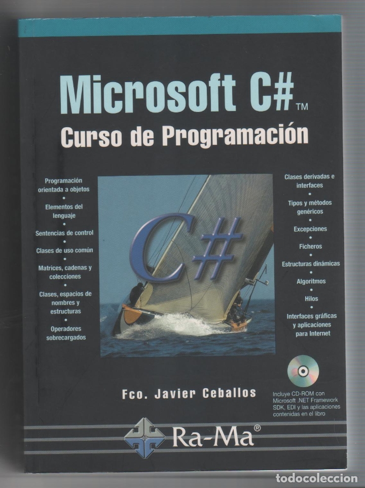 Libros: Microsoft C#TM. Curso de programci&oacute;n. - CEBALLOS SIERRA, Francisco Javier: - Foto 1