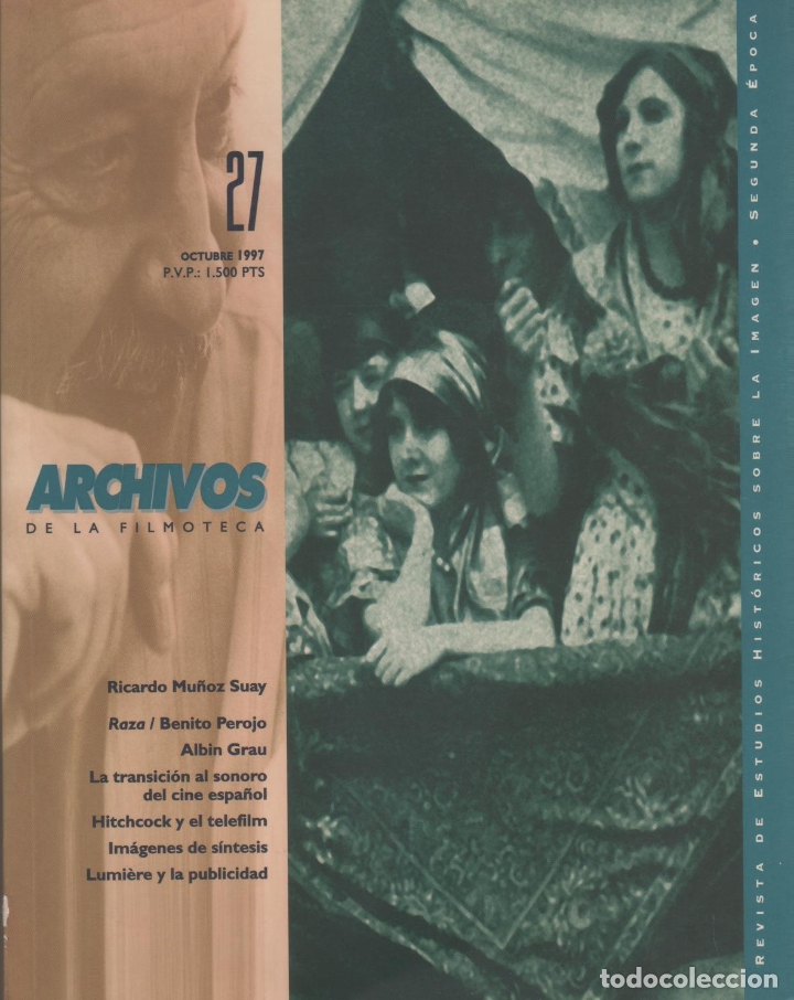 B&uuml;cher: Archivos de la filmoteca. 27. Octubre 1997. - VV.AA.: