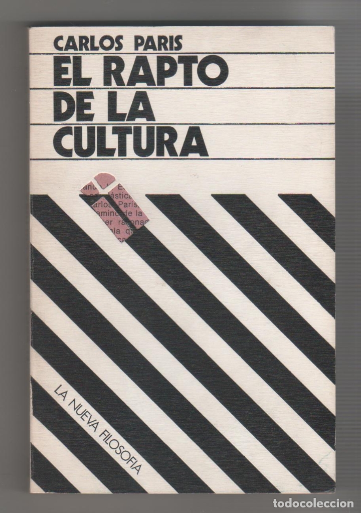 Libros: El rapto de la cultura. - PAR&Iacute;S, Carlos: - Foto 1