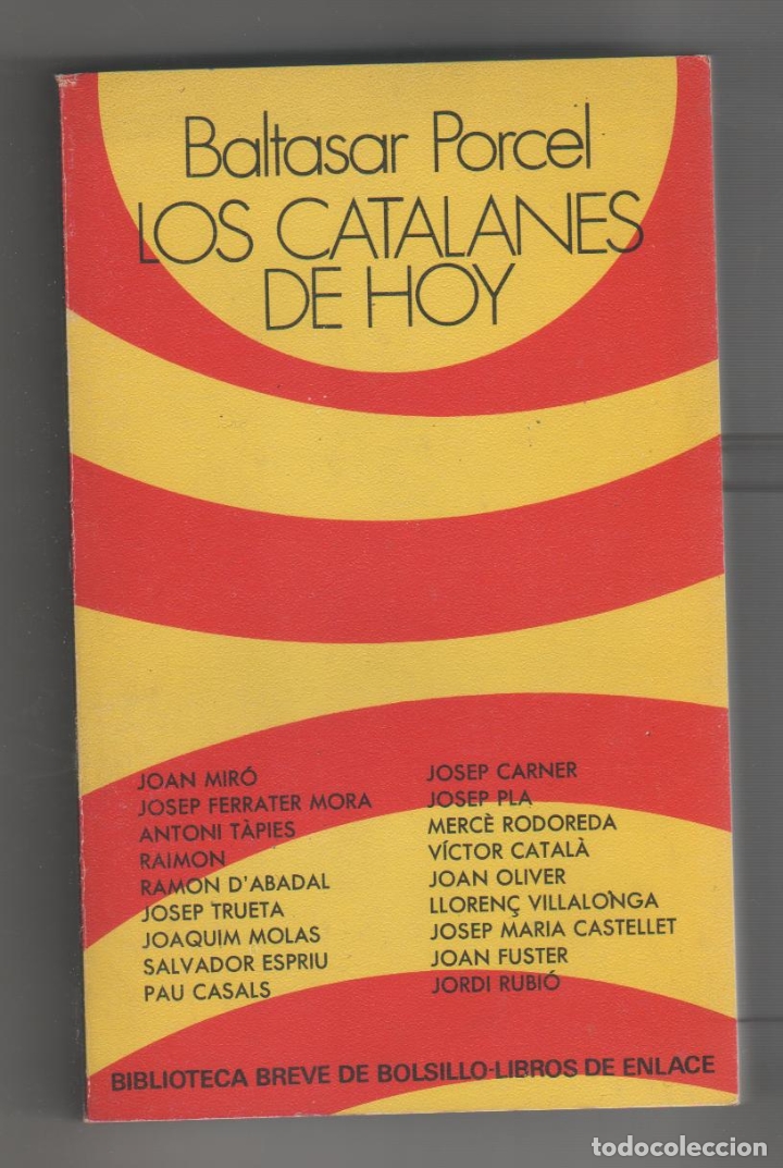 Libros: Los catalanes de hoy - PORCEL, Baltasar - Foto 1