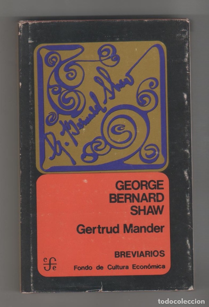 Libros: George Bernard Shaw. - MANDER, Gertrud: - Foto 1