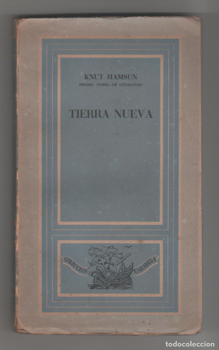 Libros: Tierra nueva. - HAMSUN, Knut: - Foto 1