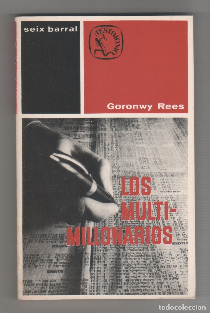 Libros: Los multimillonarios. - REES, Goronwy: - Foto 1