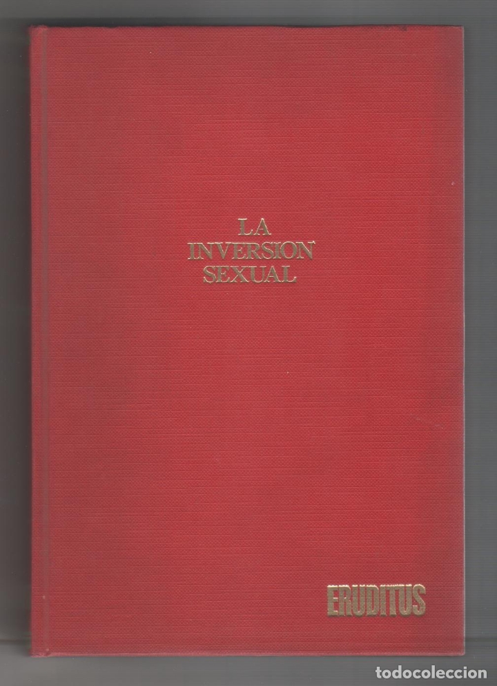 Libros: La inversi&oacute;n sexual. - RODITI, &Eacute;douard: - Foto 1