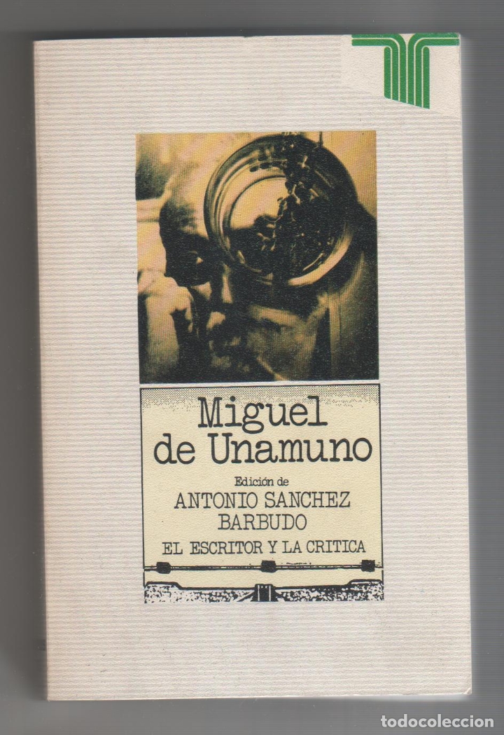 Libros: Miguel de Unamuno - S&Aacute;NCHEZ-BARBUDO, A. (Edici&oacute;n) - Foto 1