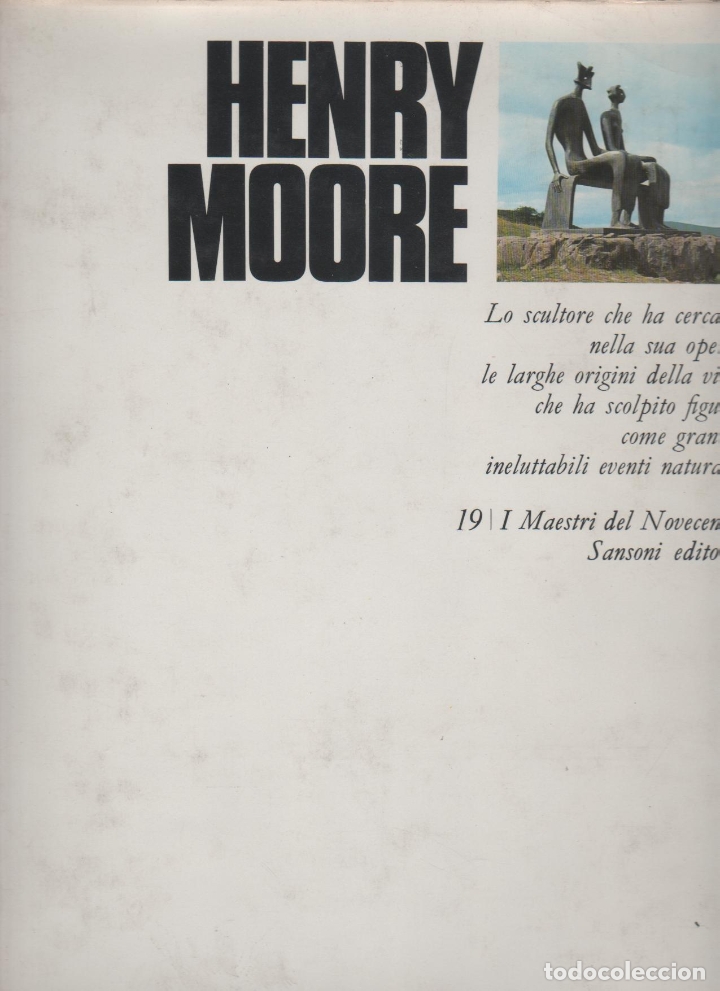 Libros: Henry Moore - FEZZI, Elda - Foto 1