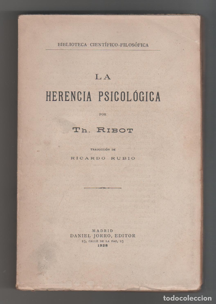 Libros: La herencia psicol&oacute;gica - Th - Foto 1