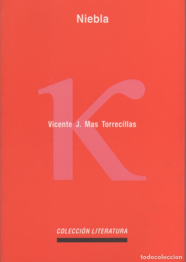 Libros: Niebla - MAS TORRECILLAS, Vicente J - Foto 1