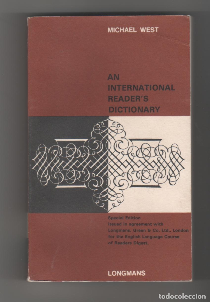 Libros: An international readers dictionary - WEST, Michael - Foto 1