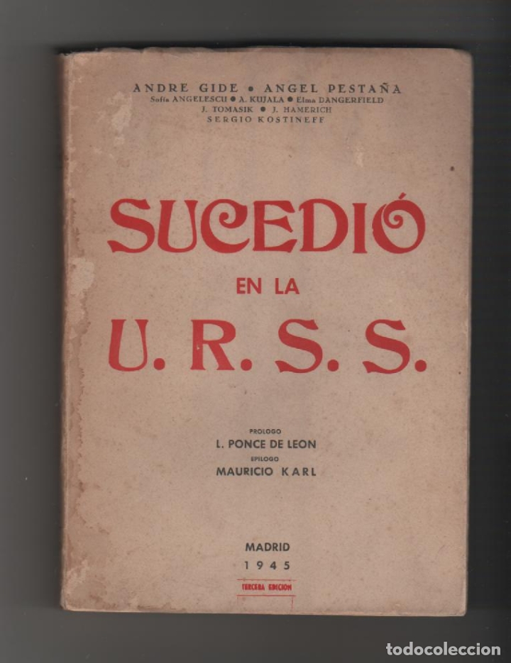 Libros: Sucedi&oacute; en la URSS - KOSTINEFF, Sergio - Foto 1