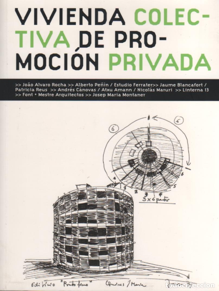 Libri di seconda mano: Vivienda colectiva de promoci&oacute;n privada - VV.AA
