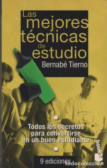 Libros: Las mejores t&eacute;cnicas de estudio - TIERNO, Bernab&eacute; - Foto 1