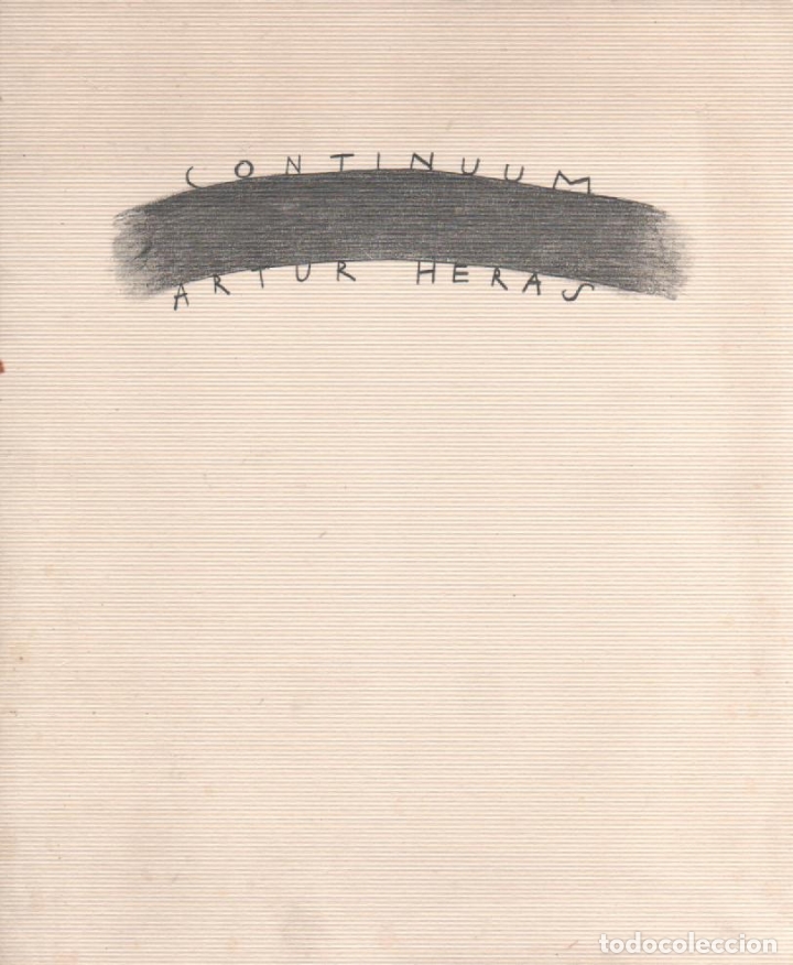 Libros: Artur Heras. Continuum - VV.AA - Foto 1