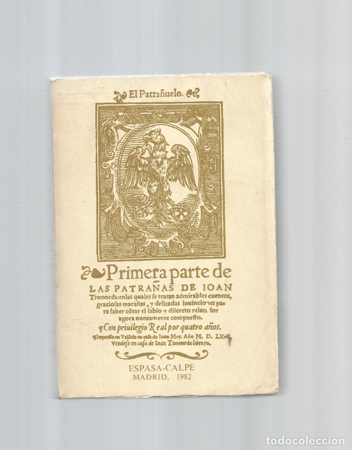 Libros: El patra&ntilde;uelo. - TIMONEDA, Juan: - Foto 1