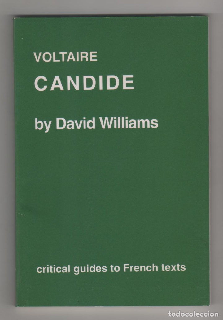 Libros: Voltaire. Candide. - WILLIAMS, David: - Foto 1