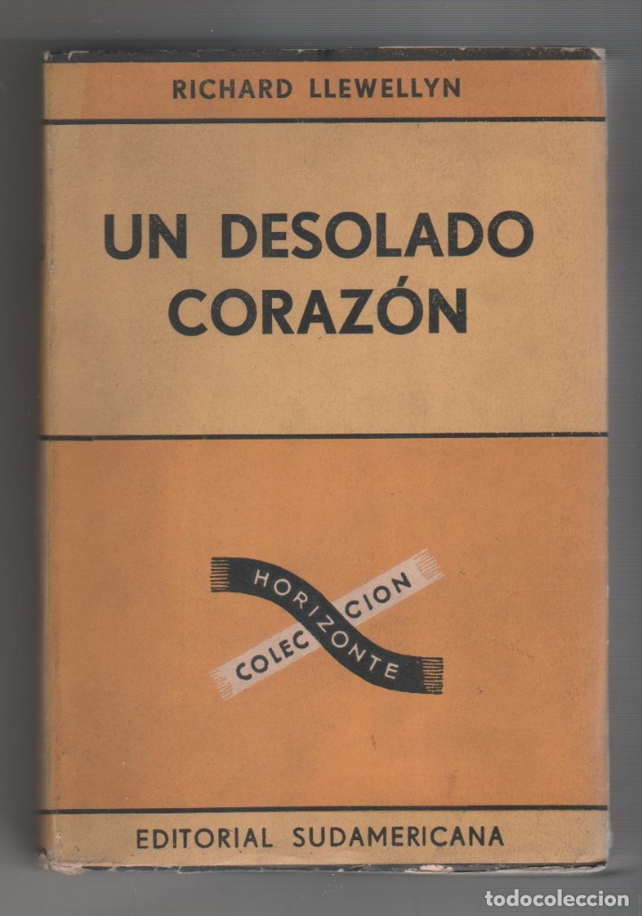 Libros: Un desolado coraz&oacute;n. - LLEWELLYN, Richard: - Foto 1