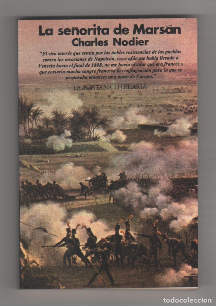 Libros: La se&ntilde;orita de Mars&aacute;n. - NODIER, Charles: - Foto 1