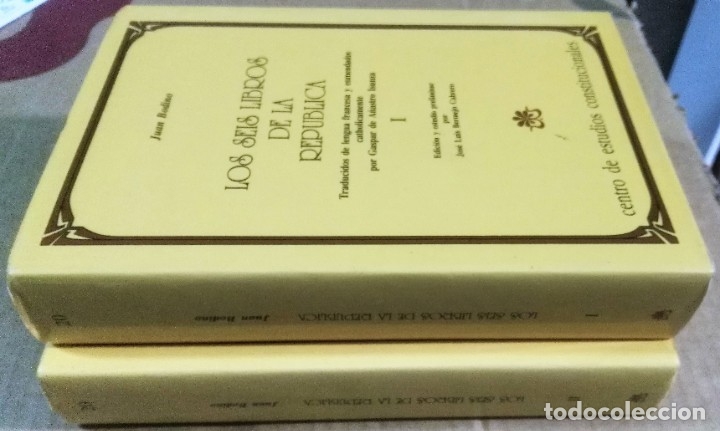 juan bodino, los seis libros de la república, 2 - Comprar Libros sin